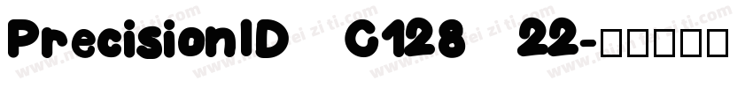 PrecisionID C128 22字体转换